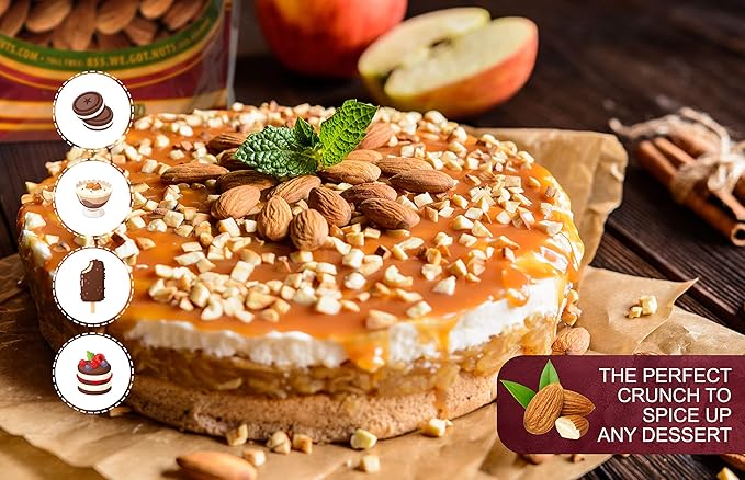 We Got Nuts Jumbo California Almonds 64oz (4 Pounds) (Whole, Naturel, Non Gmo, Shelled, Unsalted)