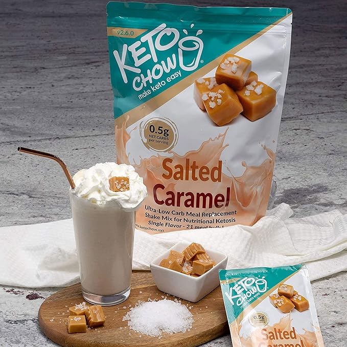 KETO CHOW SALTED CARAMEL - 1 MEAL PACK