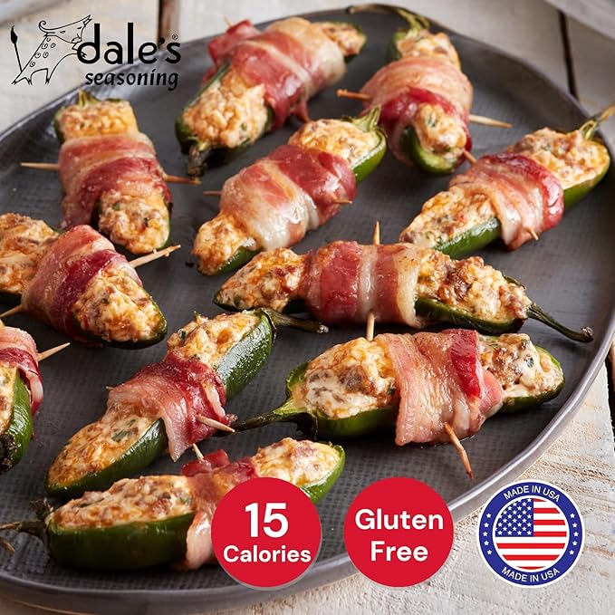 Original Steak, Poultry and Vegetable Seasoning By Dale's, Gluten Free | Delicious on All Meats, Fish, and Vegetables | 64 oz Bottle (2) | No Long Marinating, Savory Blend of Exotic Spice! Family Size