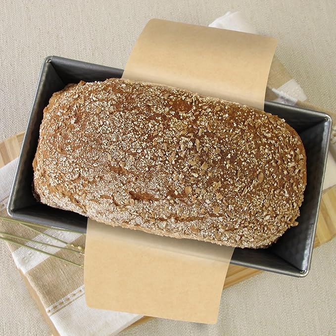 200 Pcs Loaf Pan Liners for Baking Bread 9x5 Parchment Paper, Non-stick Loaf Pan Liners