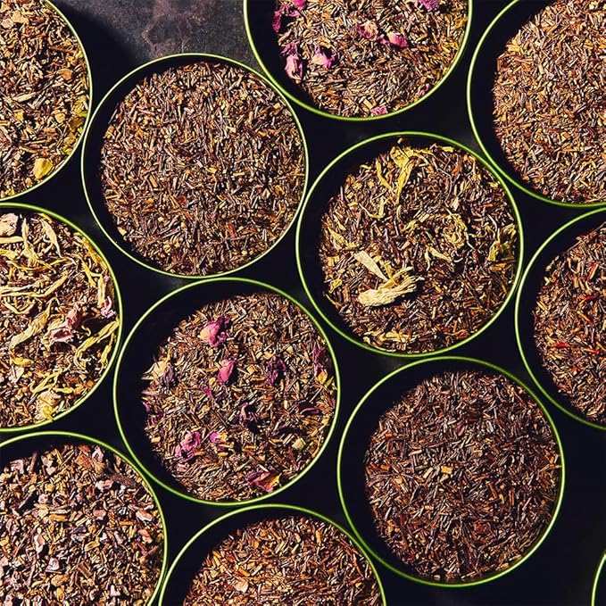 Palais des Th챕s - Organic Scandinavian Wellness Caffeine-Free, Herbal Tea for Natural Defenses with Birch, Sea Buckthorn, Cranberry, and Bilberry - 3.5oz Loose Leaf Metal Gift Tin, Serves 20-25 Cups