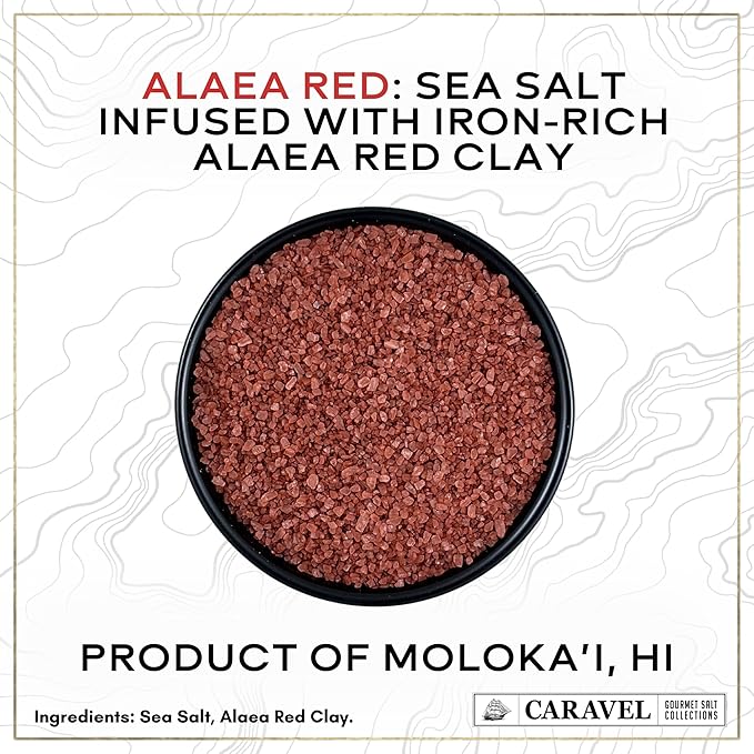 Infused Sea Salt Mega Sampler: Smoked Bacon Chipotle, Salt & Pepper, Garlic Herb, and Black Lava Sea Salts, 4 oz Jar 4-Pack, Caravel Gourmet