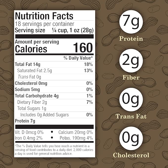 Virginia Diner Flavored Peanuts: Gourmet Street Taco Seasoning, Virginia Nuts, 18 Ounce Tin