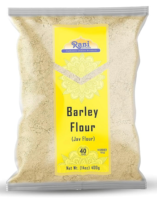 Rani Barley (Jav) Flour 14oz (400g) ~ All Natural | Gluten Friendy | Stone Ground | Vegan | NON-GMO | Kosher | Indian Origin
