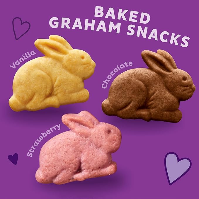 Annie's Organic Bunny Grahams Snacks, Neapolitan, 7.5 oz