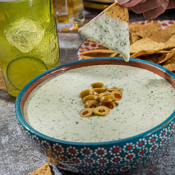 Tia Lupita Cactus Tortilla Chips Salsa Verde (Pack of 3) - Vegan, Gluten-Free, Grain-Free, Dairy-Free, Non-GMO, High Fiber, Authentic Mexican Snack Food