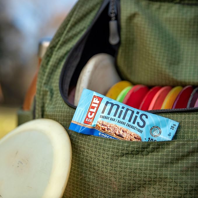 CLIF BAR Minis - White Chocolate Macadamia Nut Flavor - Made with Organic Oats - 4g Protein - Non-GMO - Plant Based - Snack-Size Energy Bars - 0.99 oz. (20 Pack)