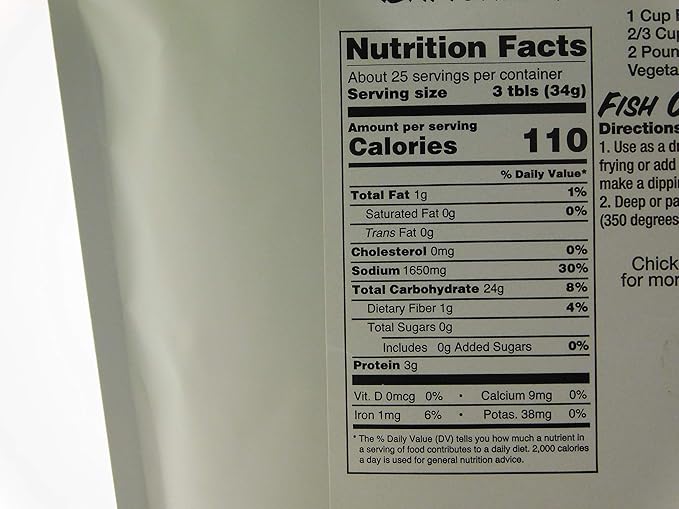 FISH CRACK Highly Addictive Fried Fish Coating!-by Chicken Crack,Large 2 pound bag!