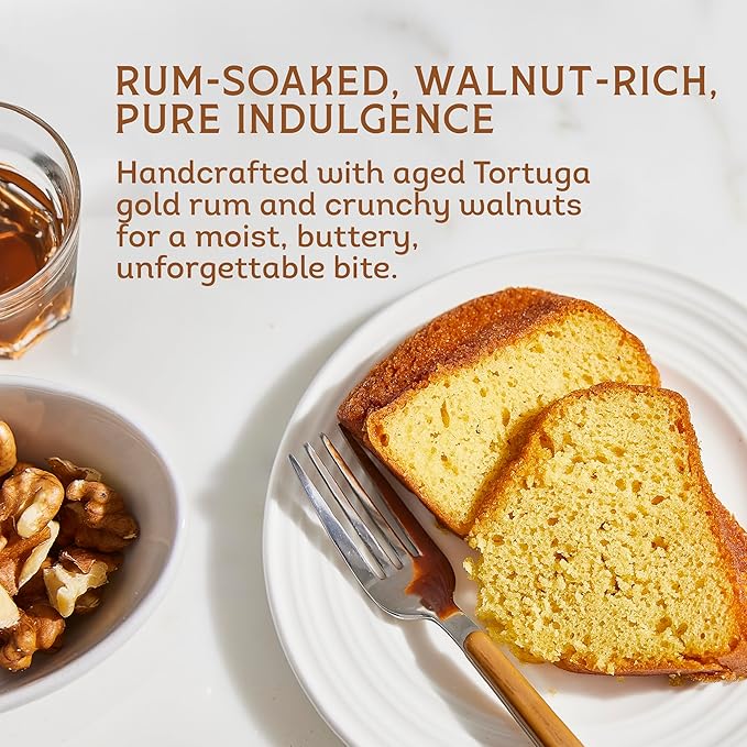Tortuga Caribbean Rum Cake Gift Set ??6 Pack of Classic Golden Original 4 oz ??Authentic Dessert Snack Cakes Bakery Fresh, Moist & Flavored with Premium Aged Rum - Mini Cakes for Delivery