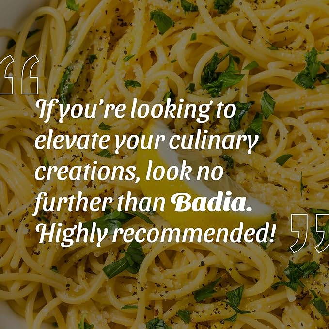 Badia Black Pepper Table Grind, 16 oz - Premium Seasoning for Cooking & Freshly Ground Flavor