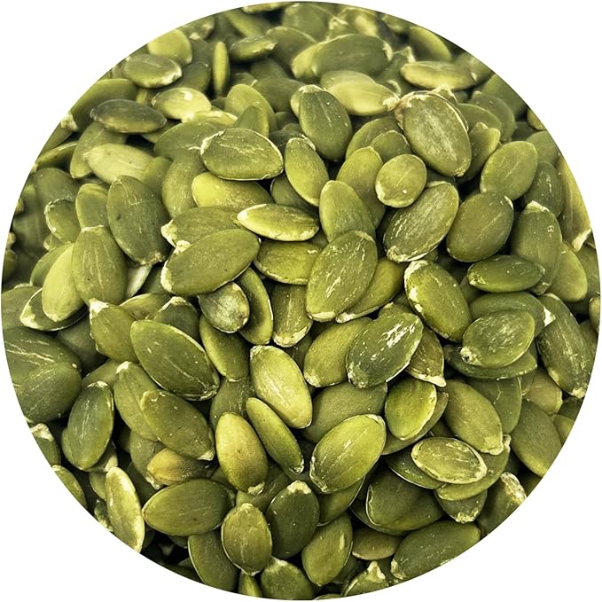 PACIFIC Organic Petfood Organic Feed Pumpkin Kernel Seeds - Organic Pumpkin Seeds for Dogs | Rich with Fiber & Minerals | USDA and CCOF Certified | Packed in USA - 2Lbs