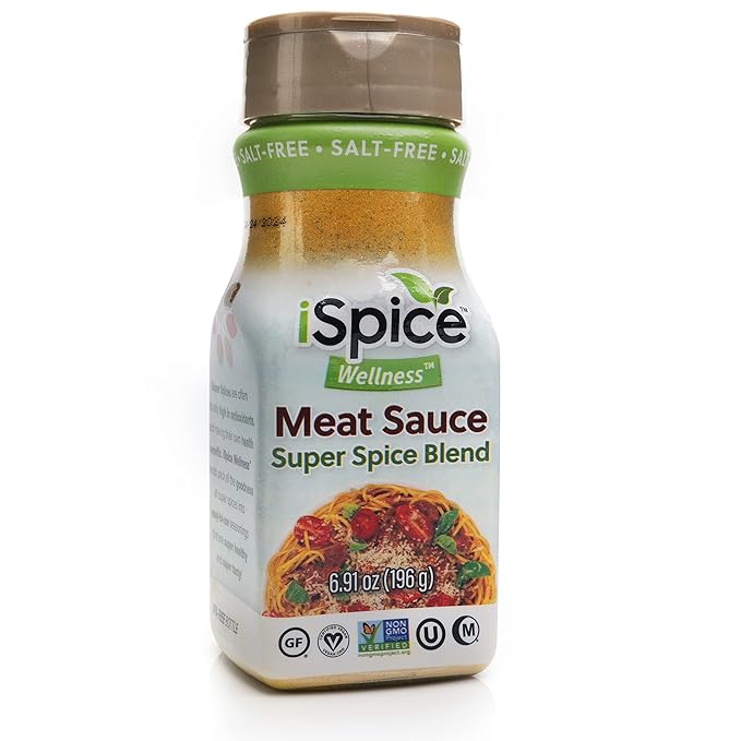 iSpice Salt Free Seasoning,100% Sodium Free Beef, Chicken, Meat Sauce, Pork, Vegetable, Salad and Seafood Seasonings Gift Sets 100% Fat Free| Pack of Different Seasoning Blend (7 Pack)
