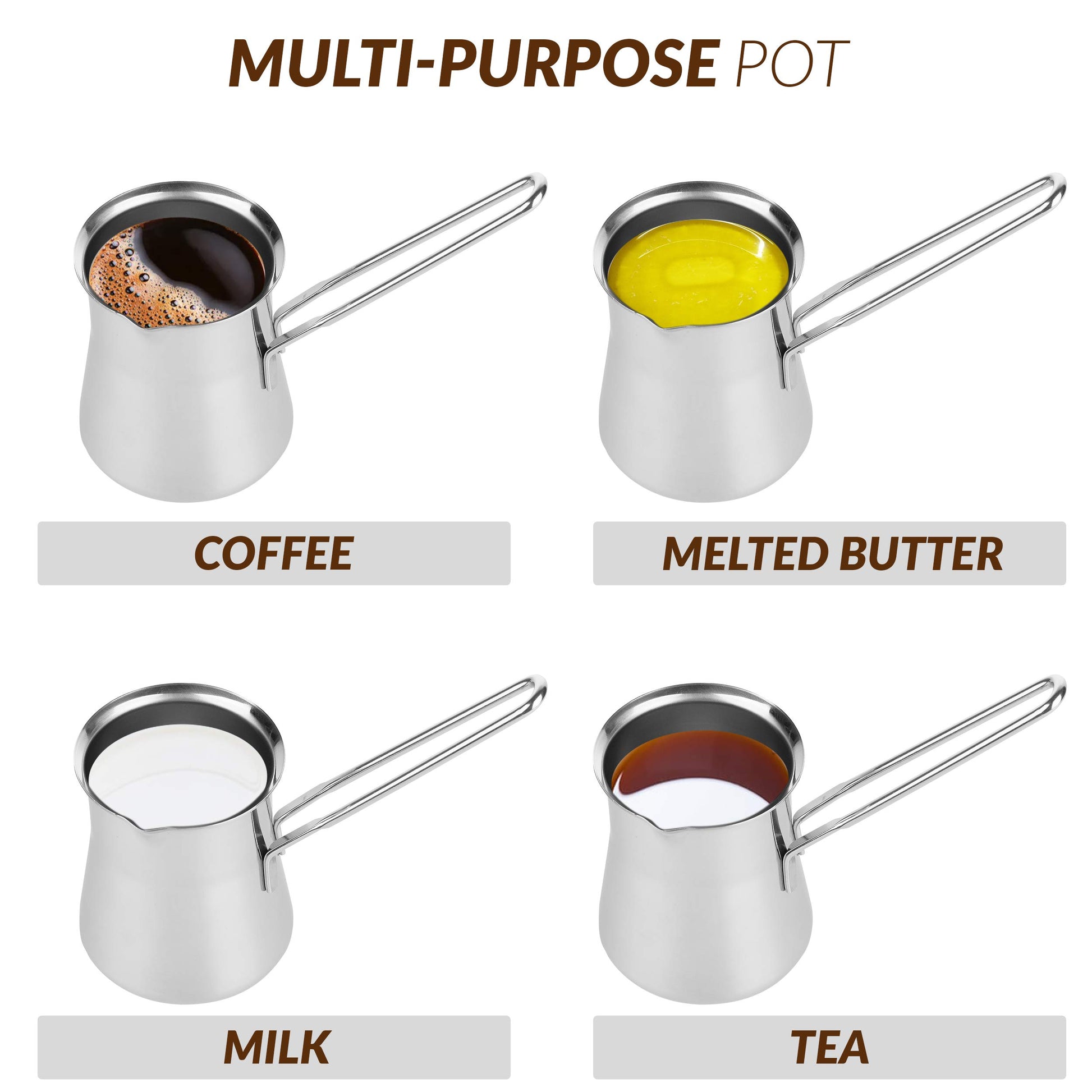 Turkish Coffee Pot, 15oz