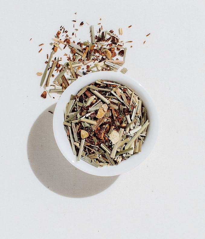 Art of Tea | Organic French Lemon Ginger 1.5oz Herbal Tea | Artisan Loose Leaf Tea Tin
