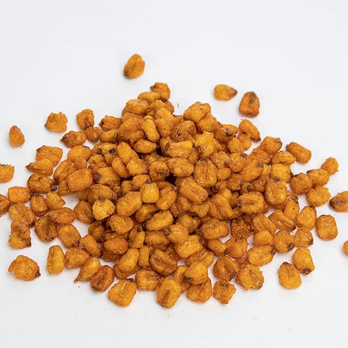 Albina City Nuts Spicy Toasted Corn ??Supremely Spicy, Tasty Snack with a Gentle Crunch Made from Non-GMO Ingredients Free of Sulfites, Gluten, Artificial Flavors, and Preservatives ??1lb