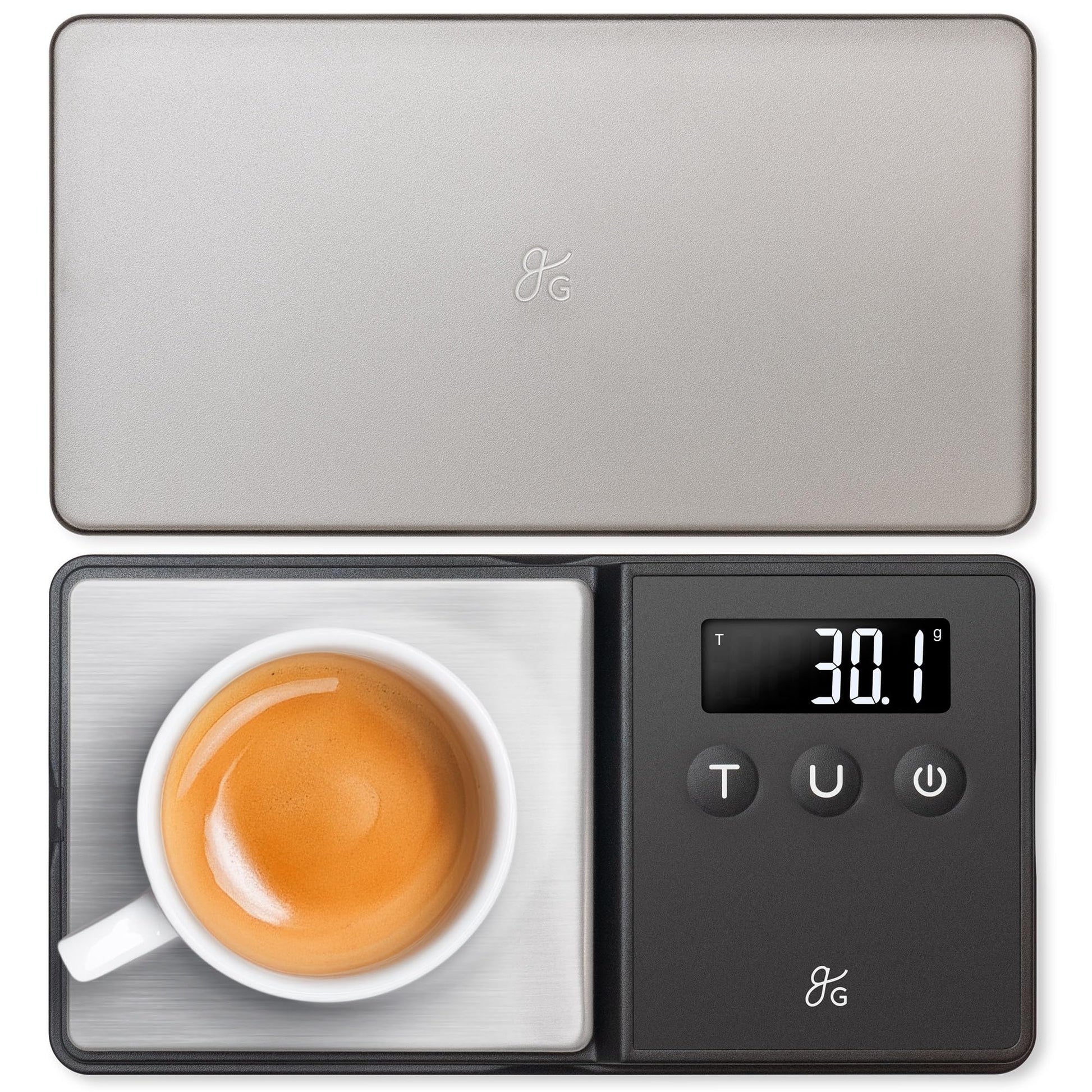Greater Goods Digital Espresso Scale with 0.1g Precision, 750g Capacity