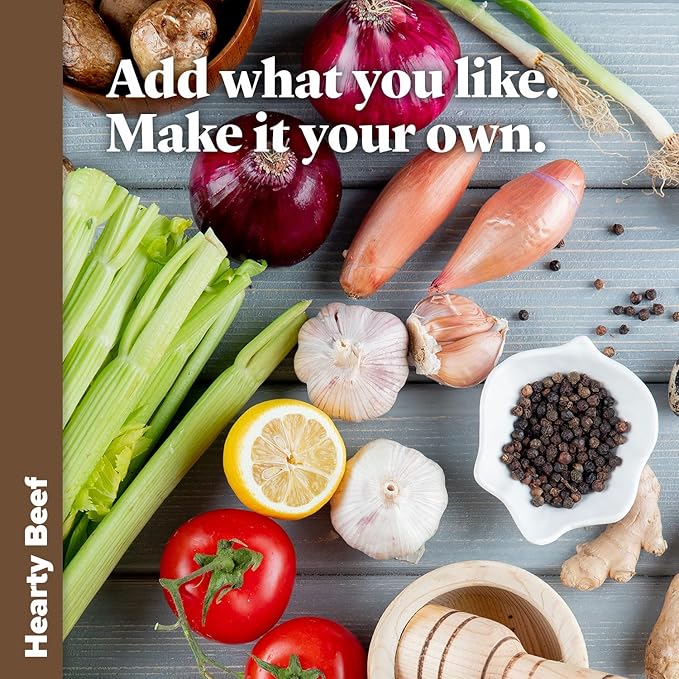KETO CHOW BEEF SOUP BASE - 1 MEAL PACK