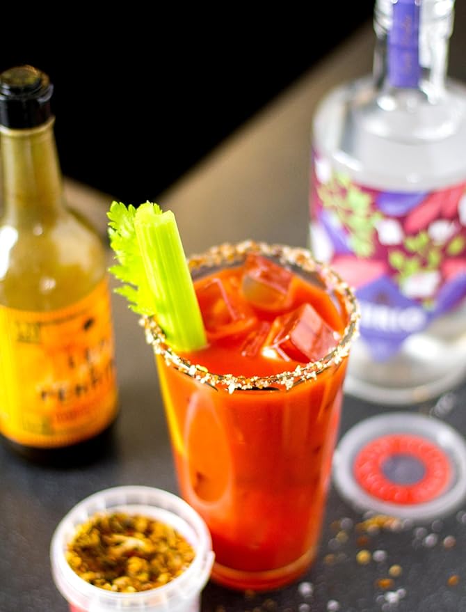 Cornish Sea Salt Chili Hit Seasoning | Cooking & Hydration | Hand-Harvested in Celtic Waters | 1.8 oz Resealable Tub (Pack of 2)