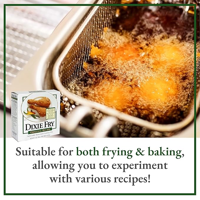 10-Ounce Original Recipe Coating Mix for Fried Chicken, Pork Chops, & Seafood (Pack of 6)