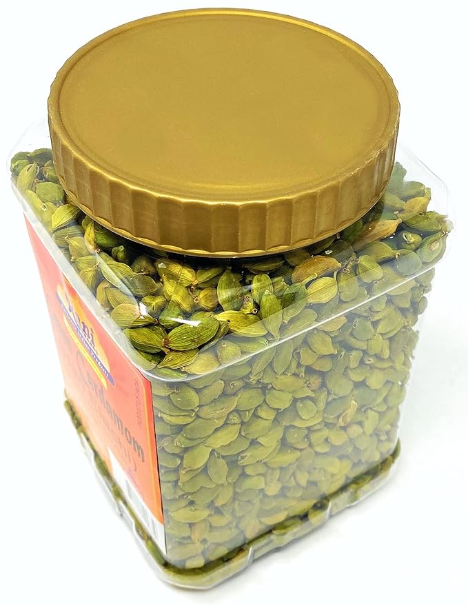 Rani Green Cardamom Pods Spice (Hari Elachi) 24oz (1.5lbs) 680g PET Jar ~ All Natural | Vegan | Gluten Friendly | NON-GMO | Product of India