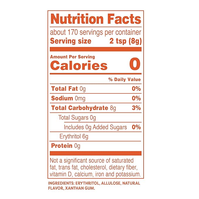 Swerve Ultimate Sugar Replacement Sweetener, Granular Sugar Substitute, Zero Calorie, Keto