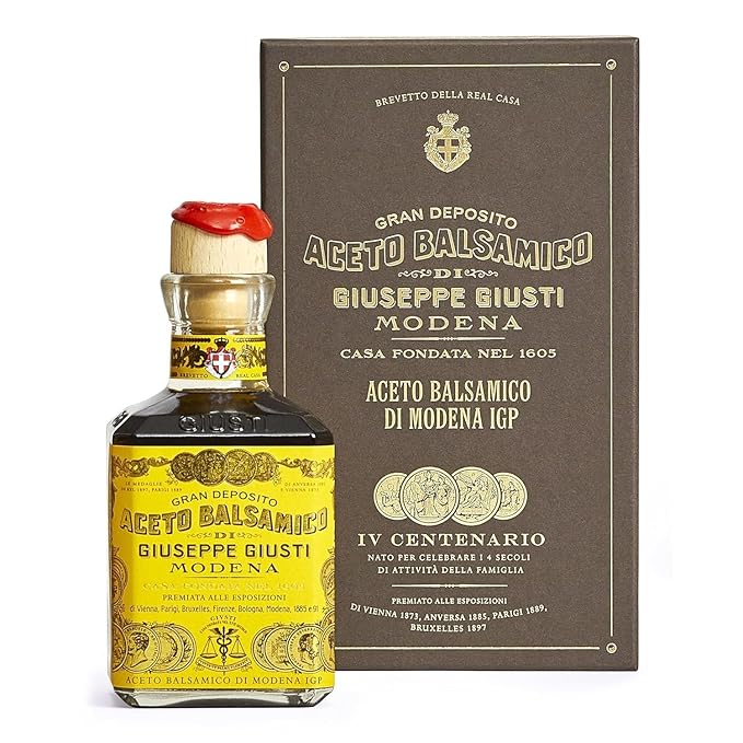 Giusti Balsamic Vinegar of Modena IGP ??Extra Thick & Rich Aceto Balsamico di Modena, Matured in
