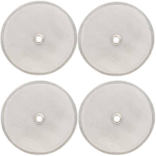 Universal 4 Inch French Press Replacement Screens, Coffee Press Filter