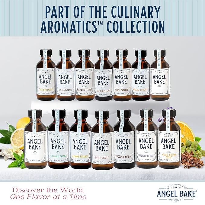 Pure Valencia Orange Extract, Five Times Strength ??Perfect for Baking, Mixology & Culinary Creations ??Natural Flavoring, Keto Friendly, Vegan, Gluten Free (2 Oz Extract with Latex-Free Dropper)