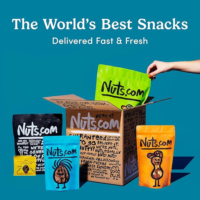 Nuts.com ??Mixed Nuts in Shell ??2 Lb Bag, Healthy Snack Sampler, Includes Premium Walnuts, Almonds, Hazelnuts, Pecans & Brazil Nuts ??Good Source of Protein, Fiber & Omega-3