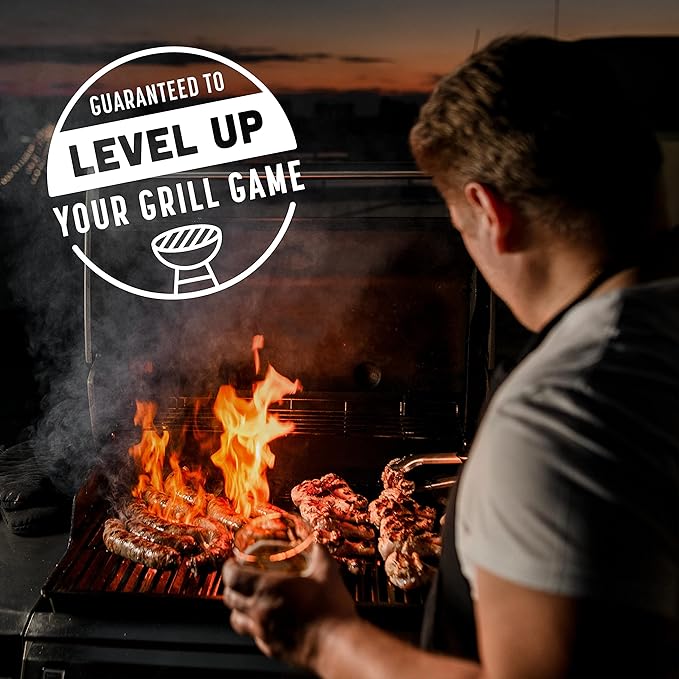 Spice Rack Co. BBQ Seasonings And Rubs - Smoking & Grilling Spices and Seasonings Sets, Grilling Accessories & Smoker Accessories, Birthday Gifts For Him, Mens Birthday Gifts For Men (5 Pack)