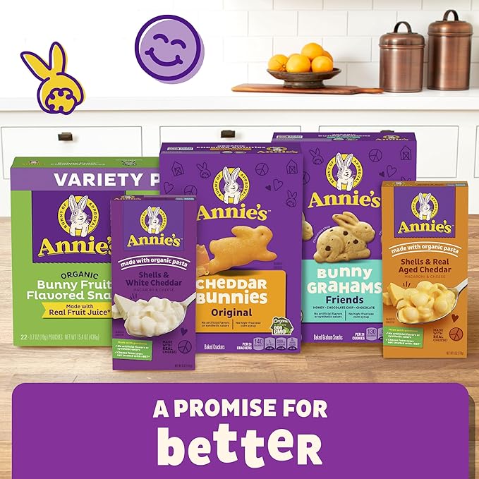 Annie's Organic Graham Crackers, Cinnamon, Made With Whole Grain, 14.4 oz