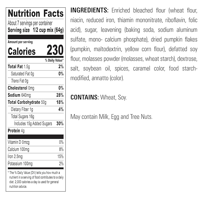 Krusteaz Pumpkin Spice Pancake Mix, 1 CT