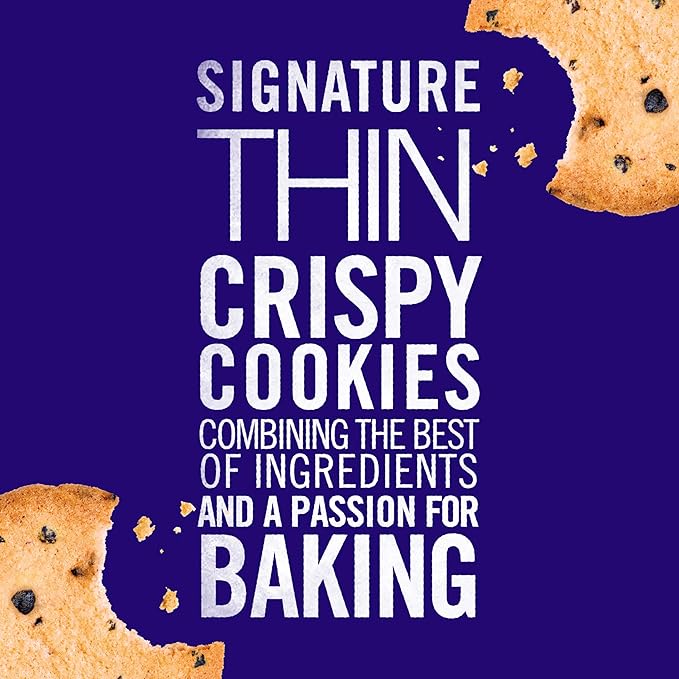 Tate's Bake Shop Blueberry Crisp Cookies, Limited Edition, 4-7 oz Bags