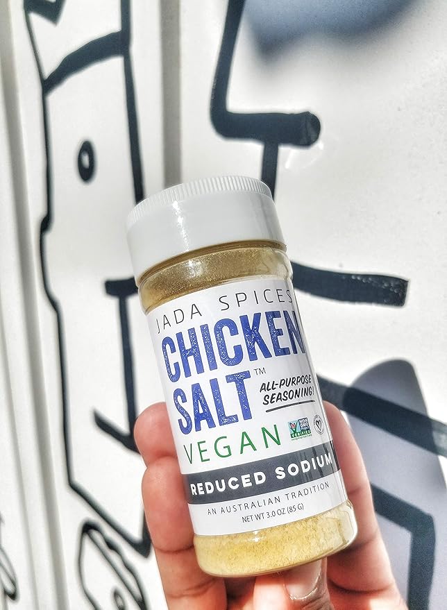 JADA Spices Chicken Salt Spice and Seasoning - Reduced Sodium, Lime - Vegan, Keto & Paleo Friendly - Perfect for Cooking, BBQ, Grilling, Rubs, Popcorn and more - Preservative & Additive Free
