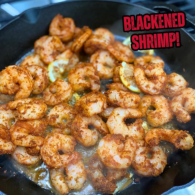 Runnin??Wild Signature Blackened Seasoning ??Irresistible Cajun Spice Blend for Chicken, Salmon, Shrimp & Fish | Bold & Flavorful Gourmet Blackening Rub, No Artificial Flavors or MSG added - 4.8oz