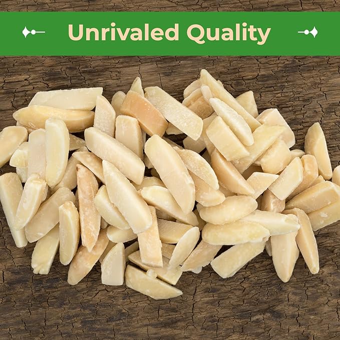 Sincerely Nuts ??Raw Blanched Slivered Almonds | 3 Lb. Bag | Delicious Guilt Free Snack | Low Calorie, Vegan, Gluten Free | Gourmet Kosher Food | Source of Fiber, Protein, Vitamins and Minerals