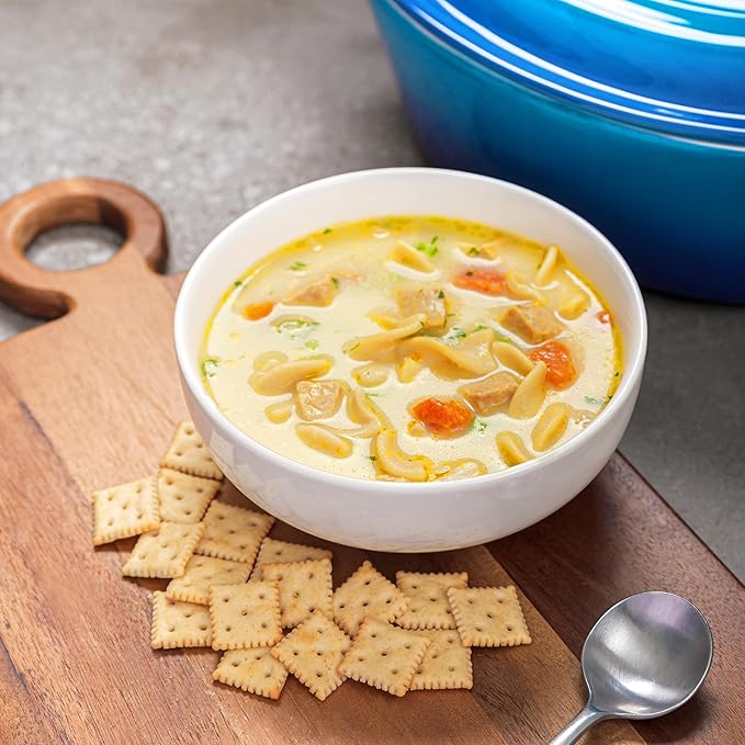 Premium Saltine Crackers Variety Pack, 2 Mini and 2 Soup & Oyster Crackers, Lunch Snacks, Bulk Snacks, 4 Packs