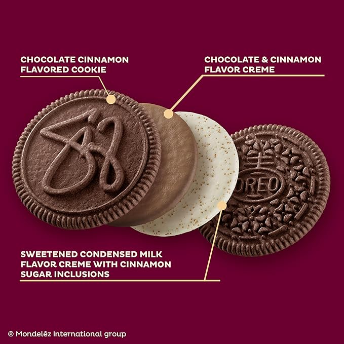 Selena Gomez OREO Cookies, Chocolate and Cinnamon Creme, Limited Edition, 10.68 oz
