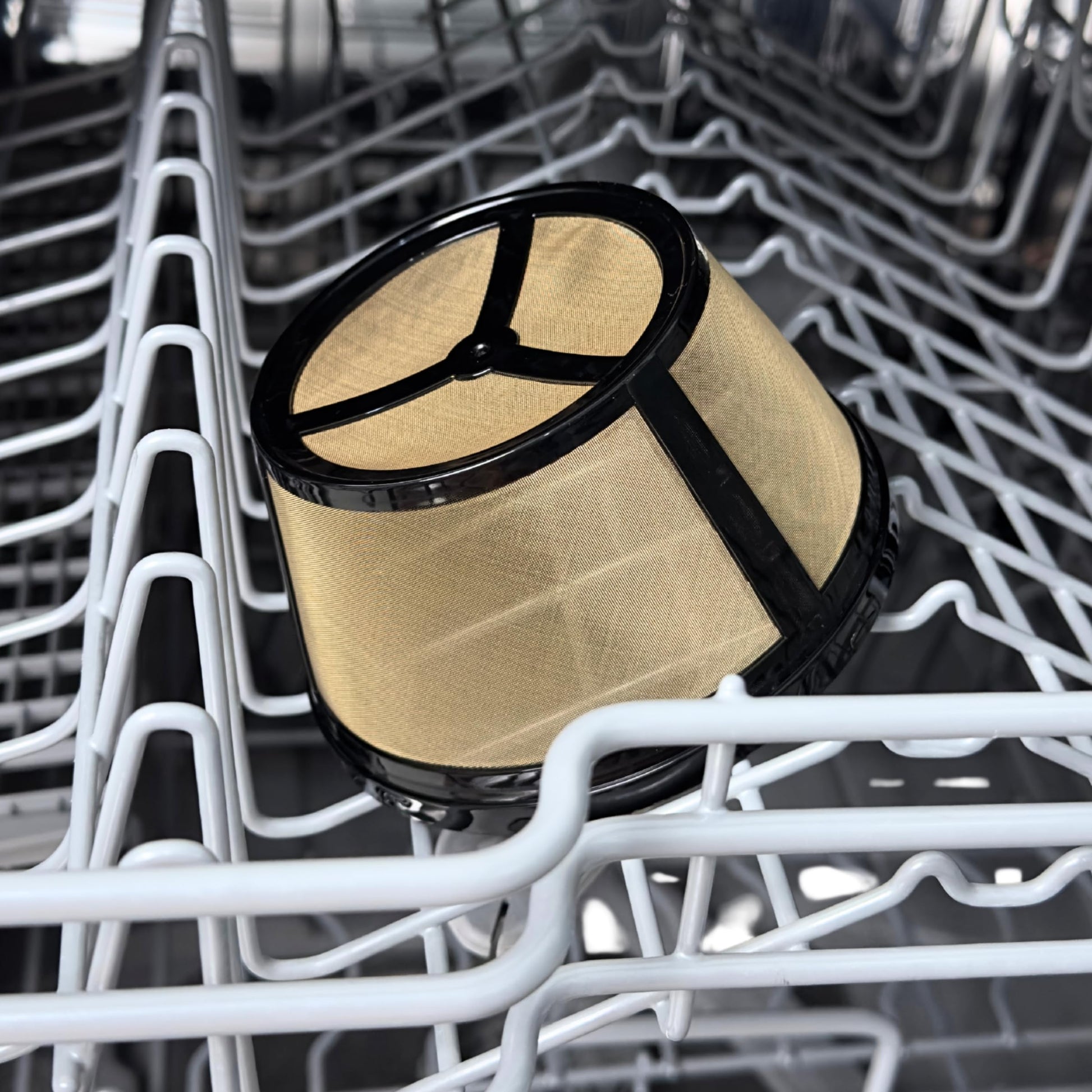 Tronmei 4-6 Cup Mini Reusable Coffee Filter for Mr. Coffee Black+Decker