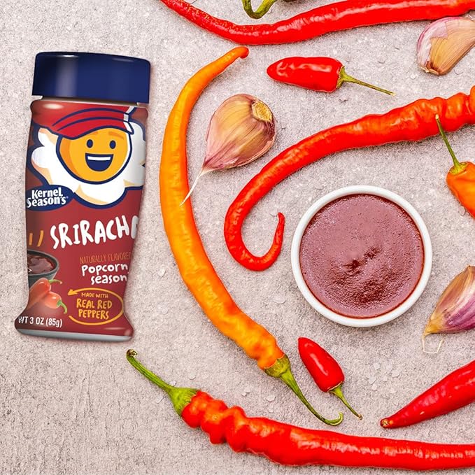 Kernel Season's Popcorn Seasoning, Sriracha, 3 Ounce (Pack of 1)