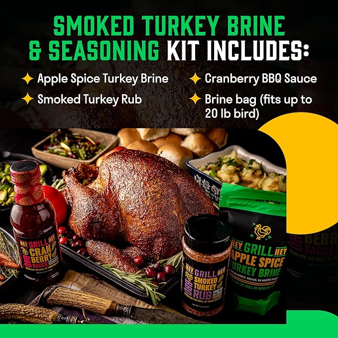 Holiday Kit Bundle | SMOKED TURKEY BRINE KIT & SMOKED HAM KIT | INCLUDES BRINE, SEASONINGS, SAUCES & MORE!
