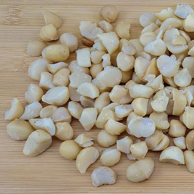 Survival Grocery® Organic Macadamia Nuts – Keto-Friendly Healthy Fats & Plant Protein, Oxygen- & Light-Barrier Packaging + O₂ & Moisture Packs, (Single or Multi-Pack Savings) (48 oz./2 Bags)