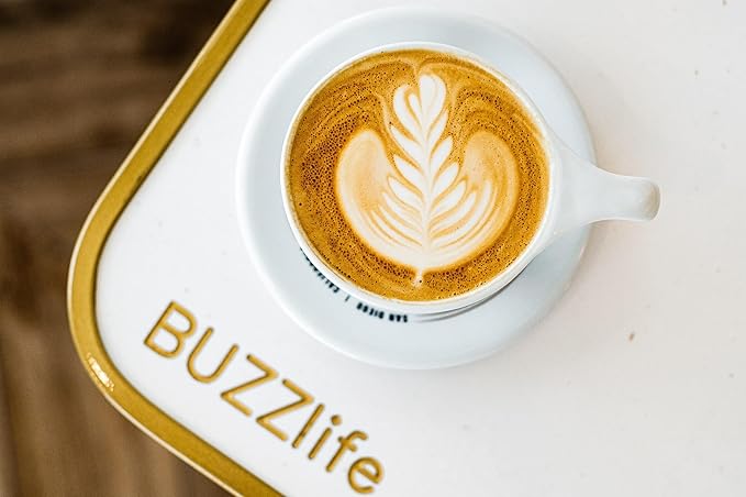 Better Buzz Best Drink Ever Home Carry Kit 30oz., 10oz. Medium Roast Whole Bean Coffee (Buzz LIfe), 20oz. Vanilla Coffee Creamer Powder (Vanilla Buzz)