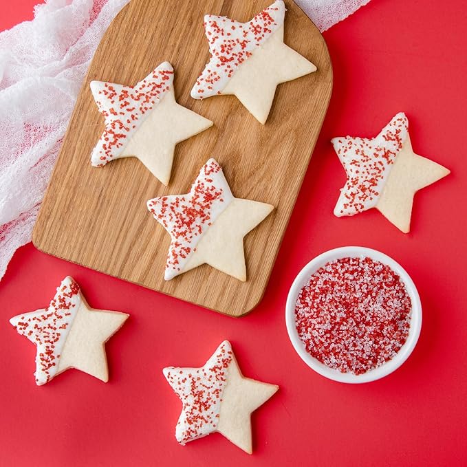 Sweets Indeed Sprinkles, Edible Sprinkle Sugar Mix, Perfect for Cake Decorations, Baking, Ice Cream, Cookies, Cupcake Topper (Peppermint Sugar)