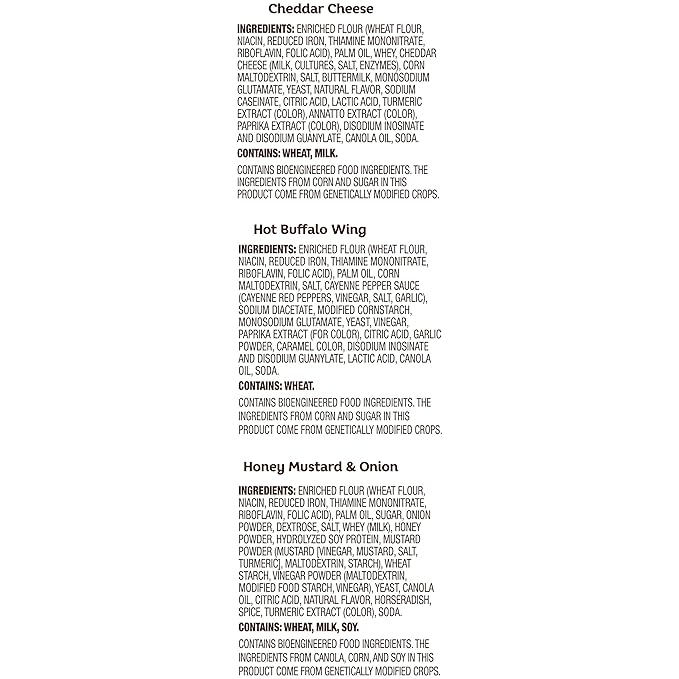 Snyder's of Hanover Pretzel Pieces, Variety Pack of Pretzels Individual Packs, 2.25 Oz, 18 Ct (Pack of 18)