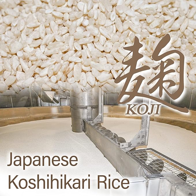 YAMASAN KYOTO UJI Miso Paste Malted Rice, Naturally Fermented in Shinshu Nagano Japan, Non-GMO, No MSG (300g)
