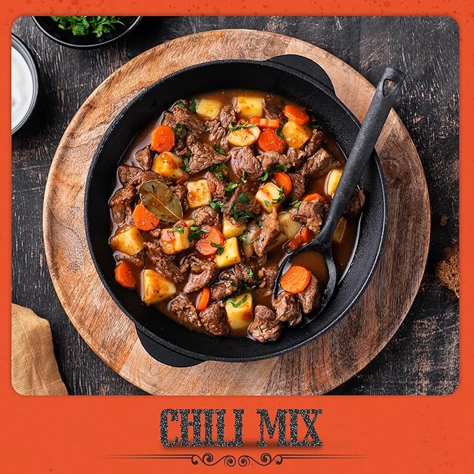 Fresh Finest Chili Mix - 4.30oz (122g) - Fiery, Authentic, Kosher, All-Natural, Non-GMO, Gluten-Free