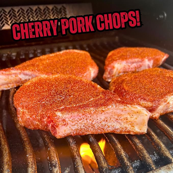 Deliciously Sweet & Smoky Cherry BBQ Rub ??Gourmet Seasoning for Ribs, Pork, Chicken & More | Bold Cherry Flavor You Can Taste | No MSG Added, No Artificial Flavors | Runnin??Wild Foods, 5.6 oz