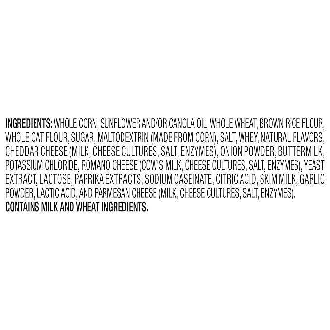SunChips Harvest Cheddar Flavored Multigrain Snacks, 1 Ounce (Pack of 104)