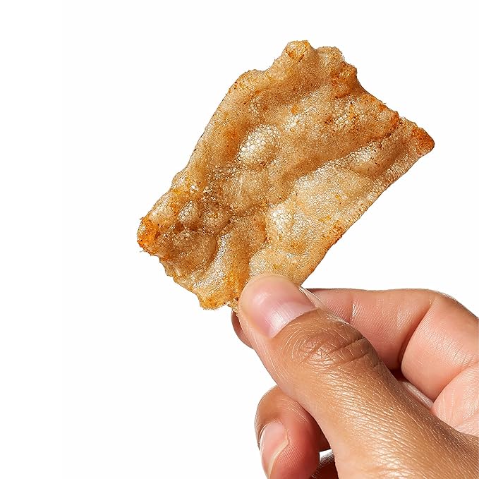 SNACKLINS Plant-Based Crisps – Teriyaki Flavor | 12 Pack of 0.9oz Bags | Vegan, Gluten-Free, Grain-Free, Kosher | Crunchy Puffed Snack with Only 90 Calories Per Bag | Healthy Low-Calorie Chips